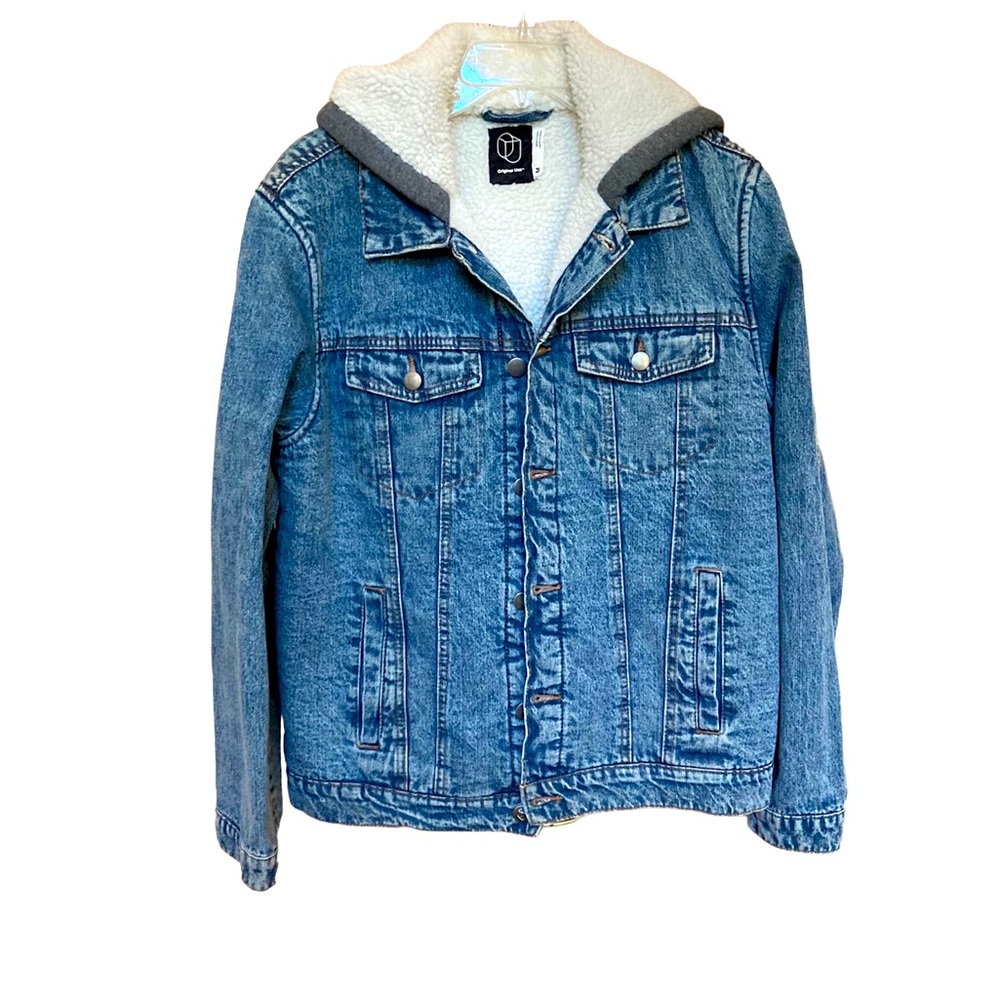 New Jean Jacket with Hoodie